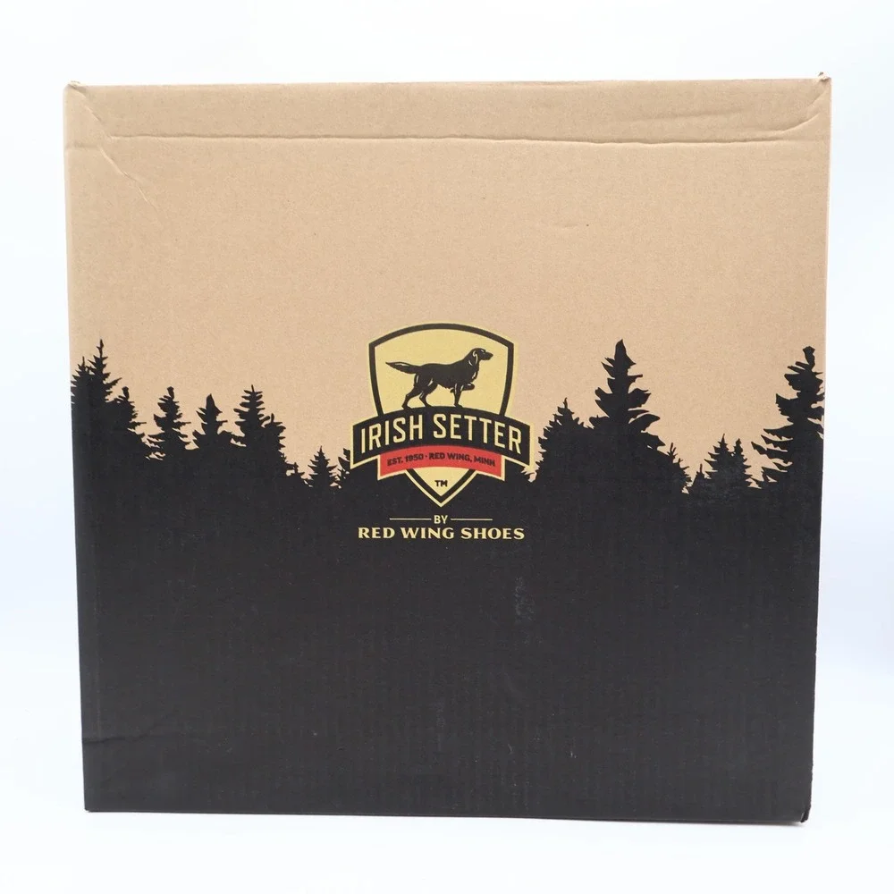 Irish Setter Boots Mens 9 D Wingshooter Leather Waterproof 894 8 Inch NIB